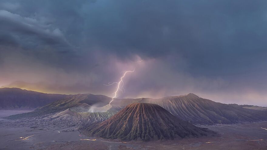 The Majestic Bromo Mountain